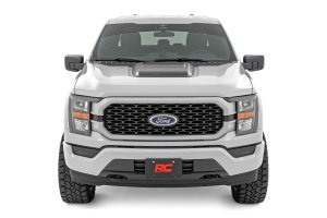 Ford F-150 Hood Scoop - Rough Country - Avalanche Gray - '21-'24 Ford F-150 Hood Scoop - Rough Country - Avalanche Gray - '21-'24